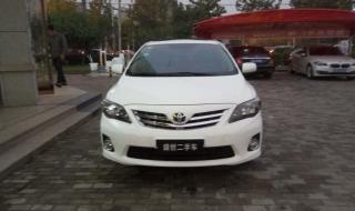 10款卡罗拉16手动挡配置 丰田卡罗拉1.6手动